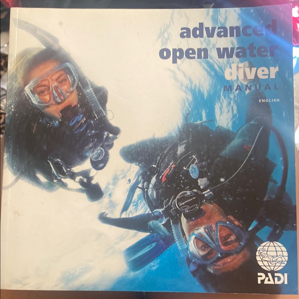 Blue and White Scuba Diving Guide